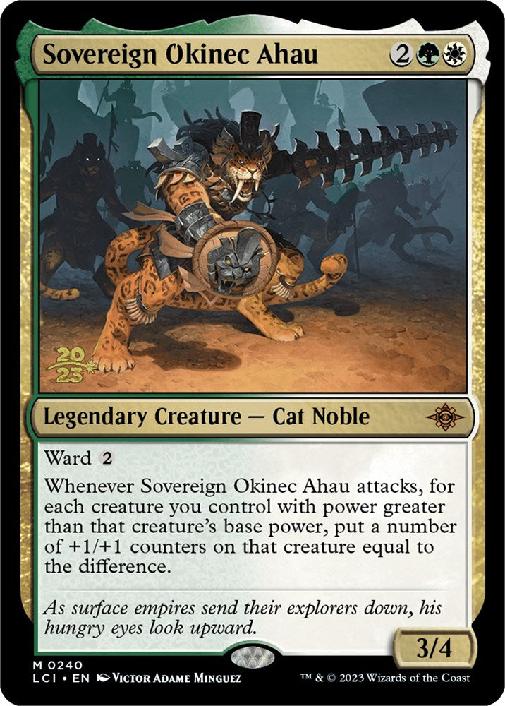 Sovereign Okinec Ahau [The Lost Caverns of Ixalan Prerelease Cards] | L.A. Mood Comics and Games