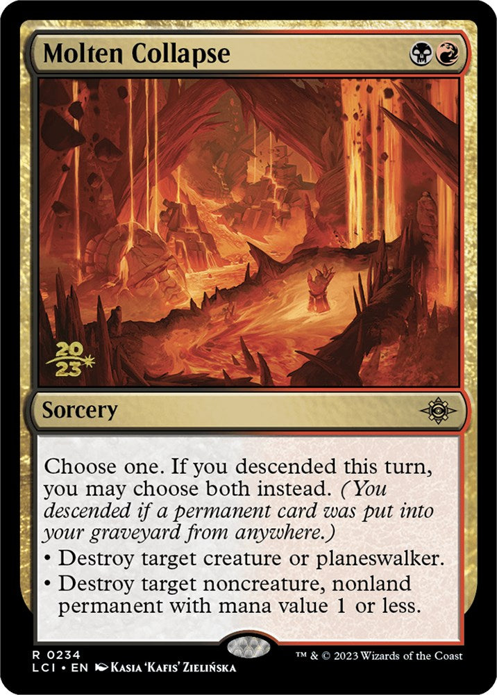 Molten Collapse [The Lost Caverns of Ixalan Prerelease Cards] | L.A. Mood Comics and Games