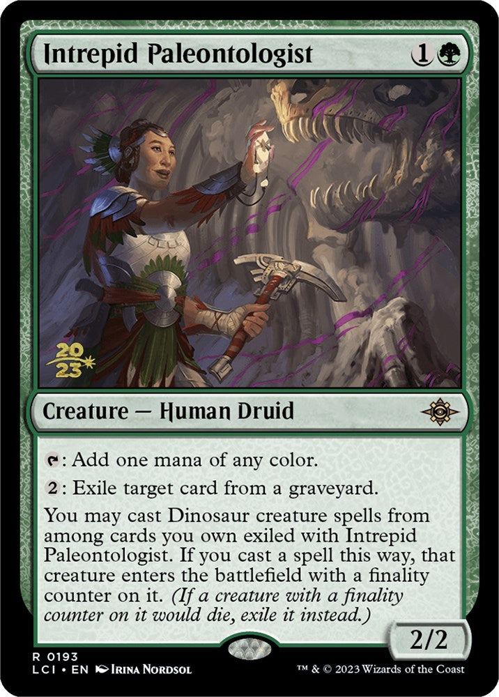 Intrepid Paleontologist [The Lost Caverns of Ixalan Prerelease Cards] | L.A. Mood Comics and Games