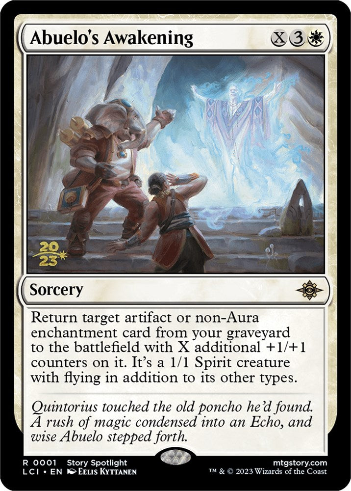 Abuelo's Awakening [The Lost Caverns of Ixalan Prerelease Cards] | L.A. Mood Comics and Games