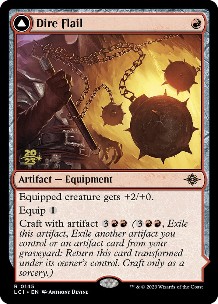 Dire Flail // Dire Blunderbuss [The Lost Caverns of Ixalan Prerelease Cards] | L.A. Mood Comics and Games