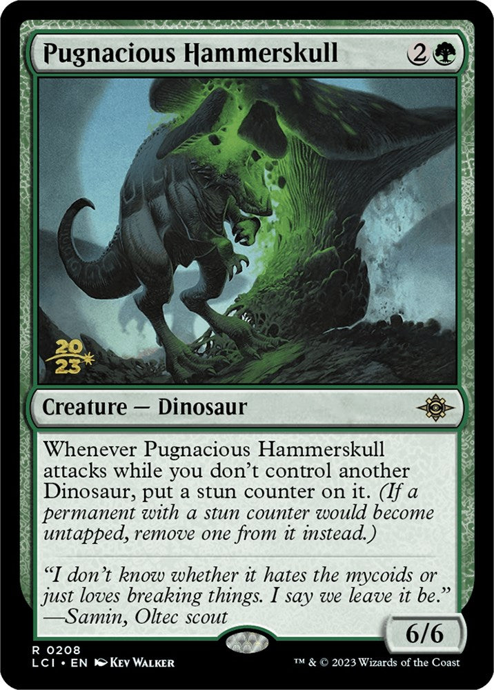 Pugnacious Hammerskull [The Lost Caverns of Ixalan Prerelease Cards] | L.A. Mood Comics and Games