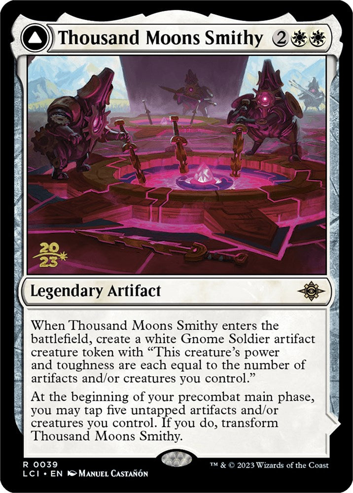 Thousand Moons Smithy // Barracks of the Thousand [The Lost Caverns of Ixalan Prerelease Cards] | L.A. Mood Comics and Games
