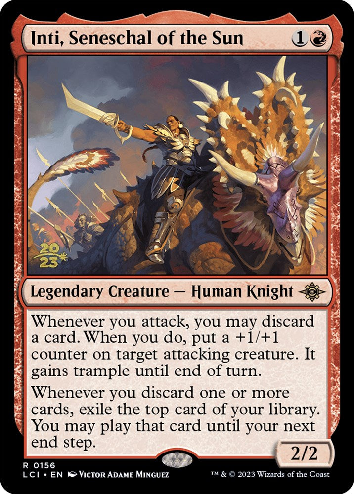 Inti, Seneschal of the Sun [The Lost Caverns of Ixalan Prerelease Cards] | L.A. Mood Comics and Games