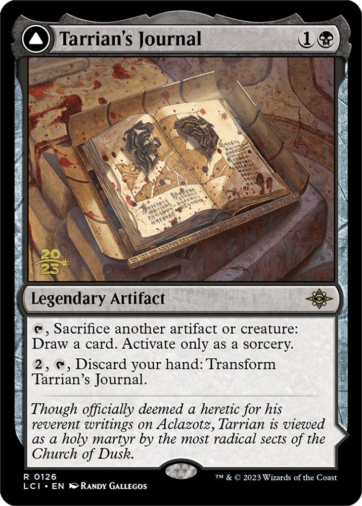 Tarrian's Journal // The Tomb of Aclazotz [The Lost Caverns of Ixalan Prerelease Cards] | L.A. Mood Comics and Games