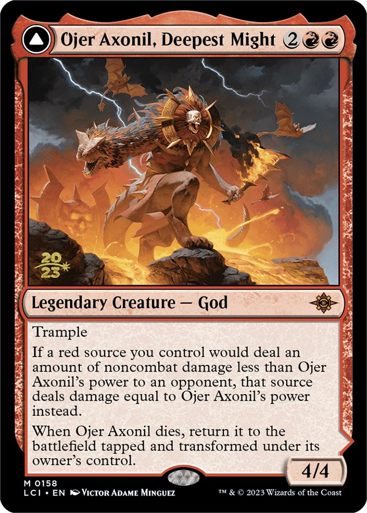 Ojer Axonil, Deepest Might [The Lost Caverns of Ixalan Prerelease Cards] | L.A. Mood Comics and Games