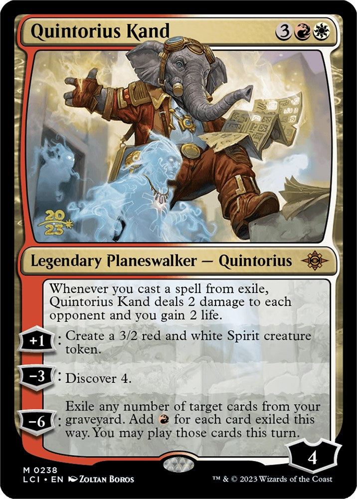 Quintorius Kand [The Lost Caverns of Ixalan Prerelease Cards] | L.A. Mood Comics and Games