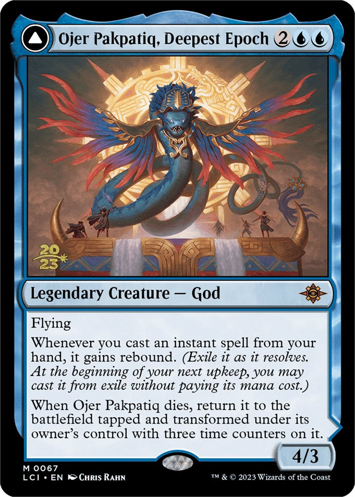 Ojer Pakpatiq, Deepest Epoch // Temple of Cyclical Time [The Lost Caverns of Ixalan Prerelease Cards] | L.A. Mood Comics and Games