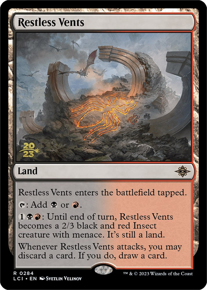 Restless Vents [The Lost Caverns of Ixalan Prerelease Cards] | L.A. Mood Comics and Games