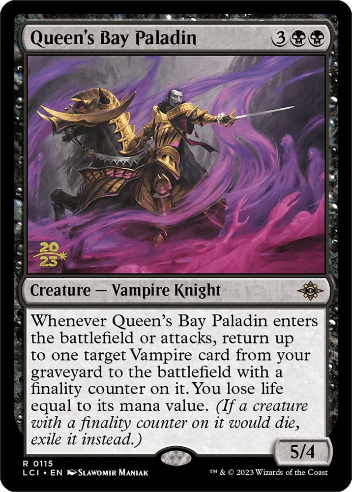 Queen's Bay Paladin [The Lost Caverns of Ixalan Prerelease Cards] | L.A. Mood Comics and Games