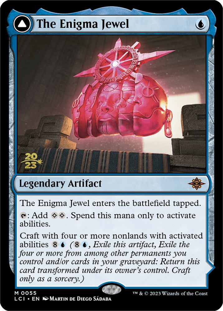 The Enigma Jewel // Locus of Enlightenment [The Lost Caverns of Ixalan Prerelease Cards] | L.A. Mood Comics and Games