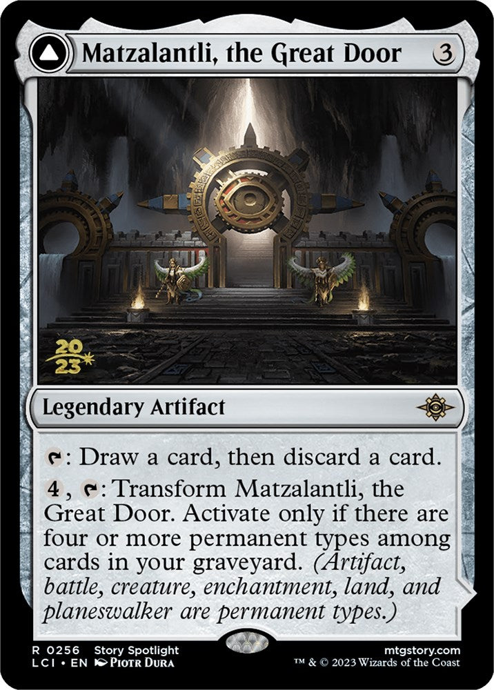 Matzalantli, the Great Door // The Core [The Lost Caverns of Ixalan Prerelease Cards] | L.A. Mood Comics and Games