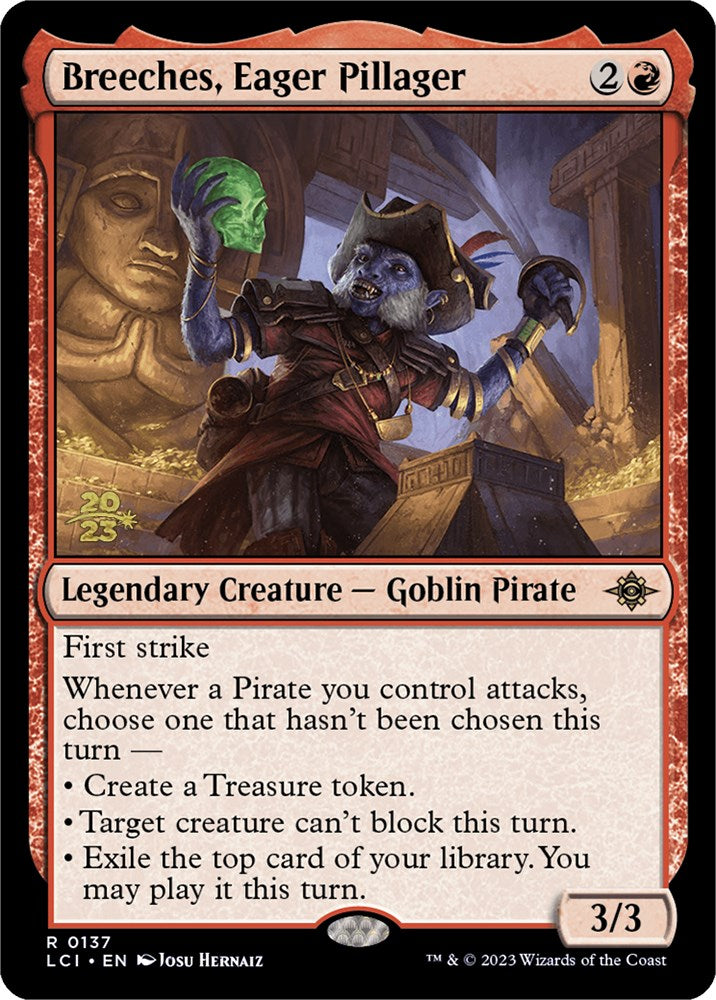 Breeches, Eager Pillager [The Lost Caverns of Ixalan Prerelease Cards] | L.A. Mood Comics and Games