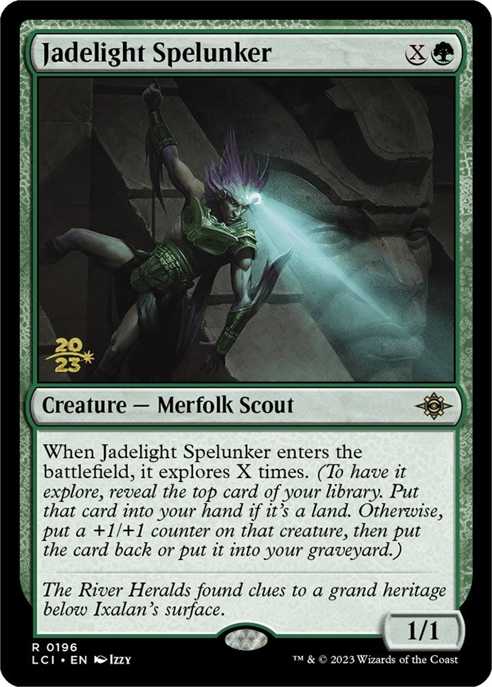 Jadelight Spelunker [The Lost Caverns of Ixalan Prerelease Cards] | L.A. Mood Comics and Games