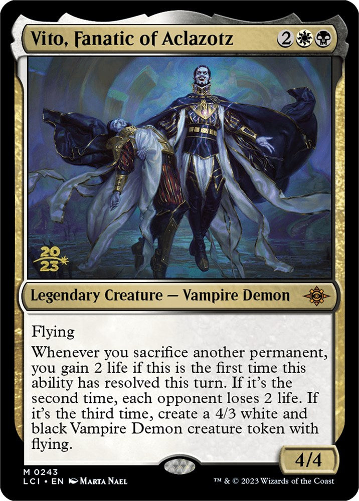 Vito, Fanatic of Aclazotz [The Lost Caverns of Ixalan Prerelease Cards] | L.A. Mood Comics and Games