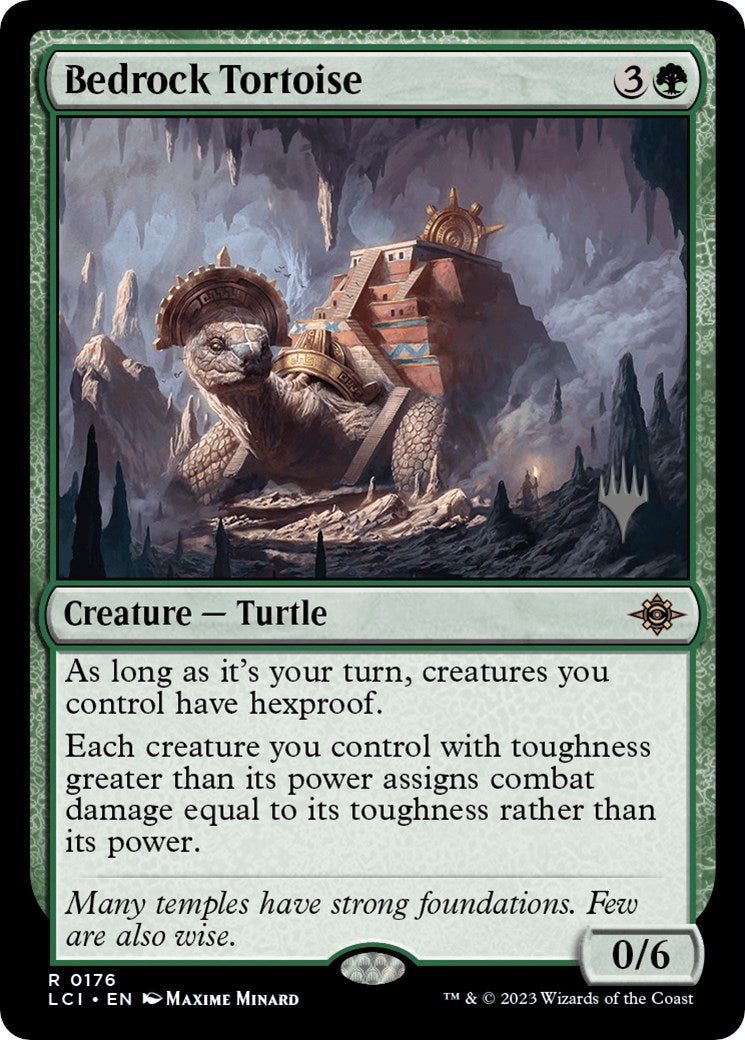 Bedrock Tortoise (Promo Pack) [The Lost Caverns of Ixalan Promos] | L.A. Mood Comics and Games