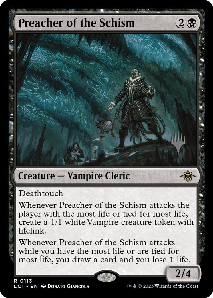 Preacher of the Schism (Promo Pack) [The Lost Caverns of Ixalan Promos] | L.A. Mood Comics and Games