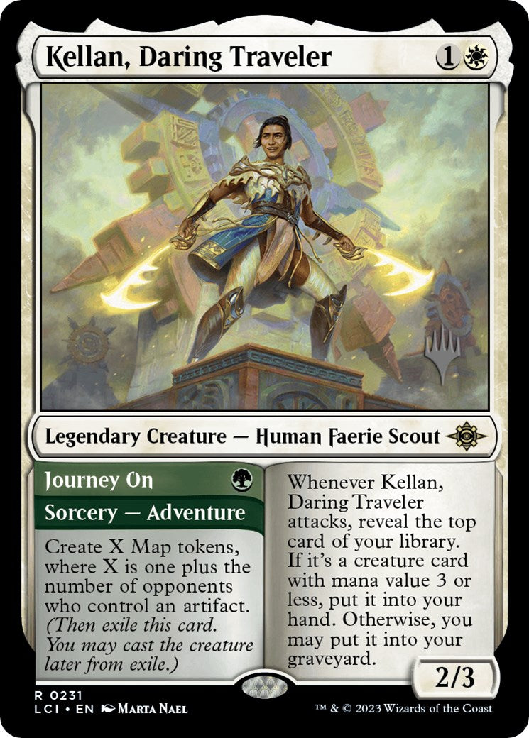 Kellan, Daring Traveler (Promo Pack) [The Lost Caverns of Ixalan Promos] | L.A. Mood Comics and Games