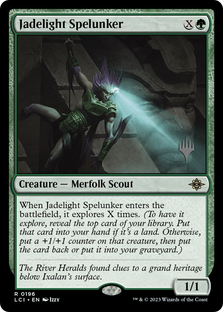 Jadelight Spelunker (Promo Pack) [The Lost Caverns of Ixalan Promos] | L.A. Mood Comics and Games