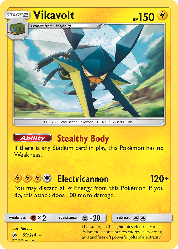 Vikavolt (59/214) [Sun & Moon: Unbroken Bonds] | L.A. Mood Comics and Games