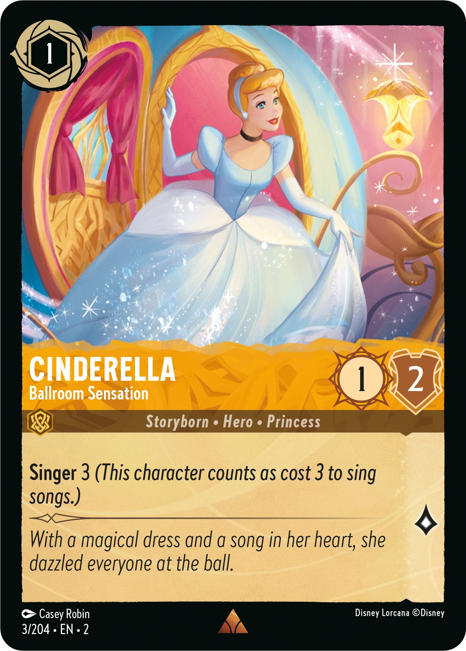 Cinderella - Ballroom Sensation (3/204) [Rise of the Floodborn] | L.A. Mood Comics and Games