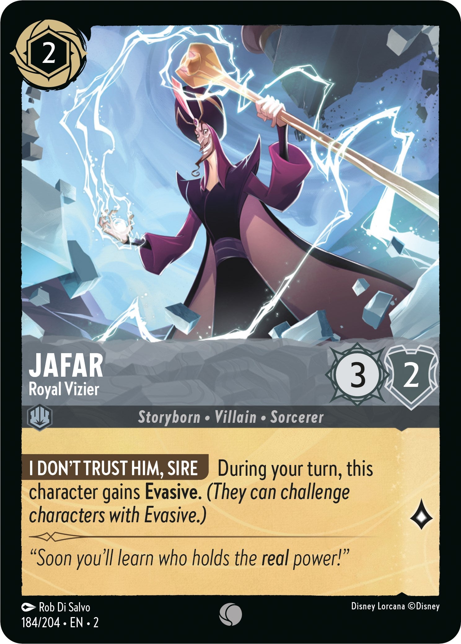 Jafar - Royal Vizier (184/204) [Rise of the Floodborn] | L.A. Mood Comics and Games