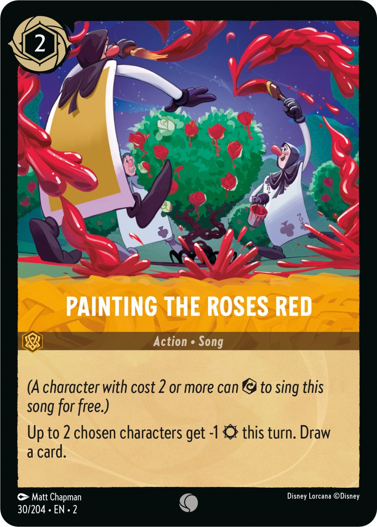 Painting the Roses Red (30/204) [Rise of the Floodborn] | L.A. Mood Comics and Games