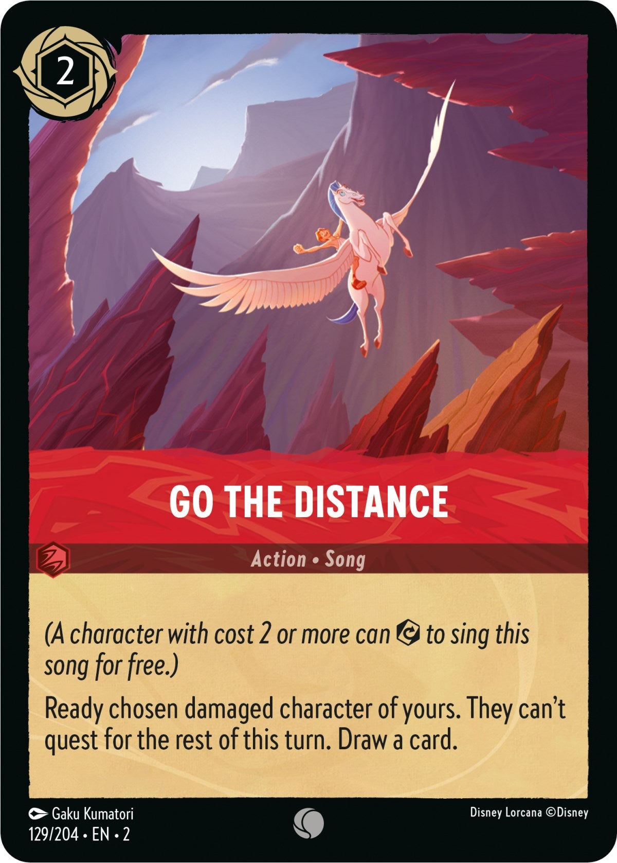 Go the Distance (129/204) [Rise of the Floodborn] | L.A. Mood Comics and Games