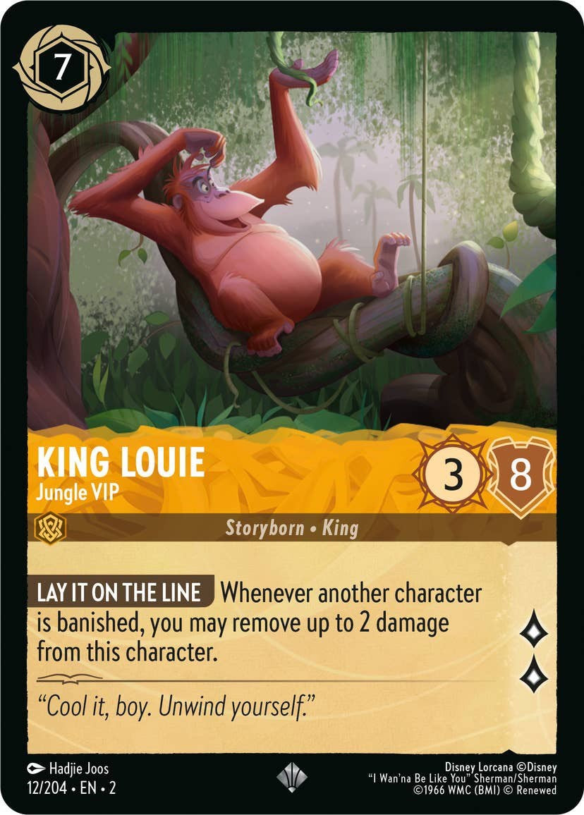 King Louie - Jungle VIP (12/204) [Rise of the Floodborn] | L.A. Mood Comics and Games