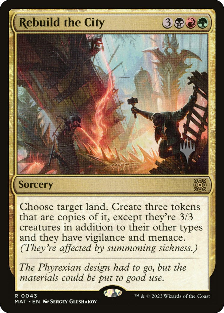 Rebuild the City (Promo Pack) [The Lost Caverns of Ixalan Promos] | L.A. Mood Comics and Games
