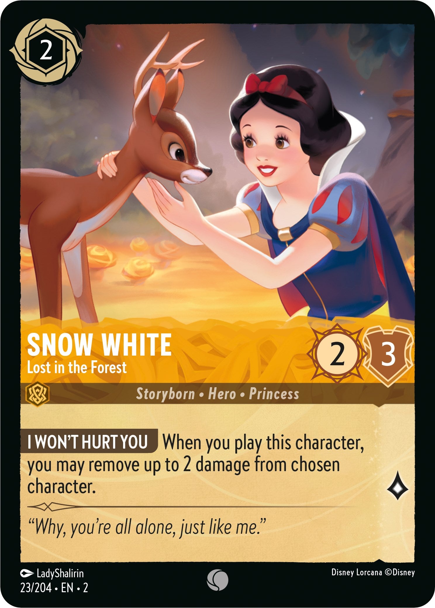 Snow White - Lost in the Forest (23/204) [Rise of the Floodborn] | L.A. Mood Comics and Games