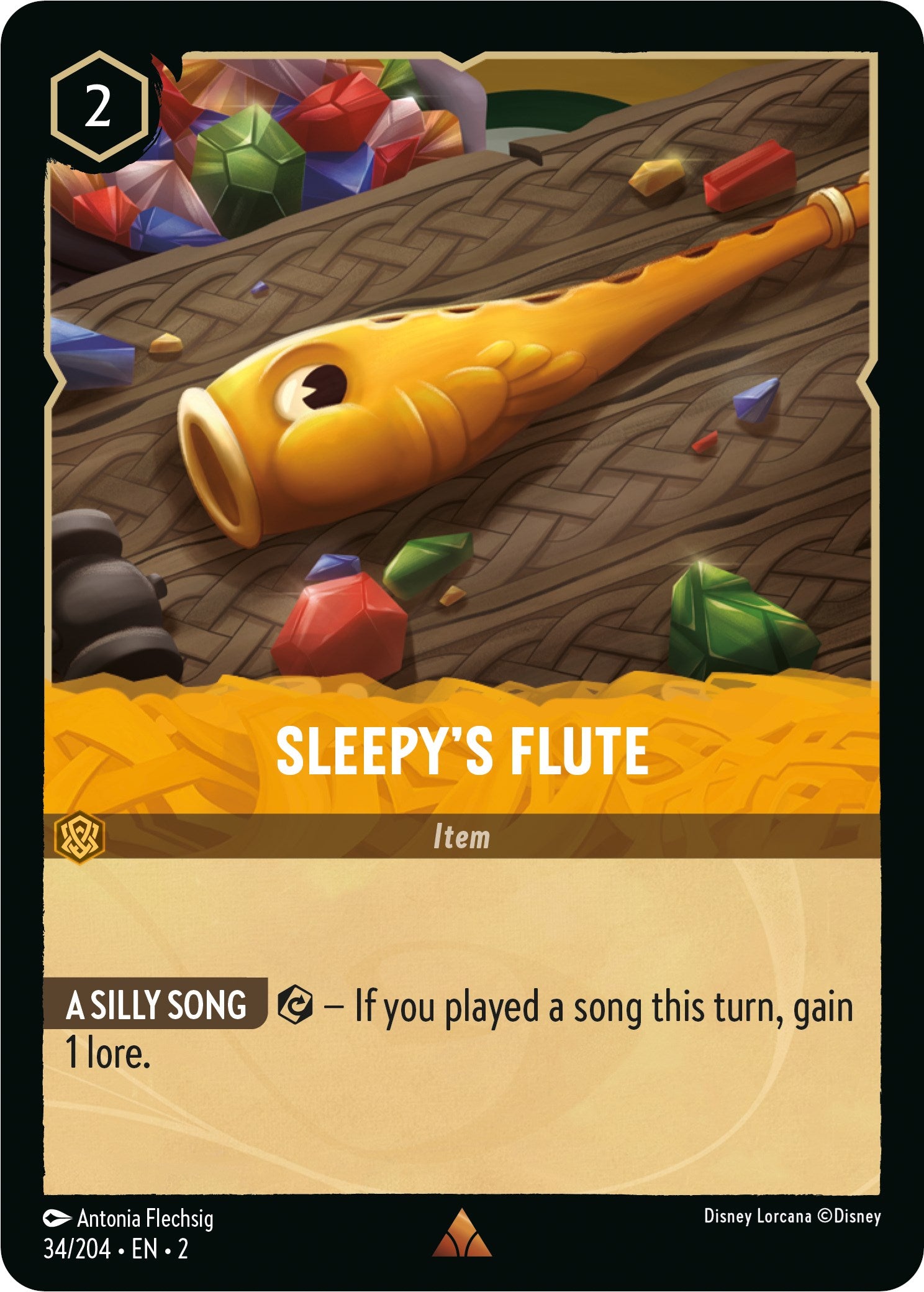 Sleepy's Flute (34/204) [Rise of the Floodborn] | L.A. Mood Comics and Games