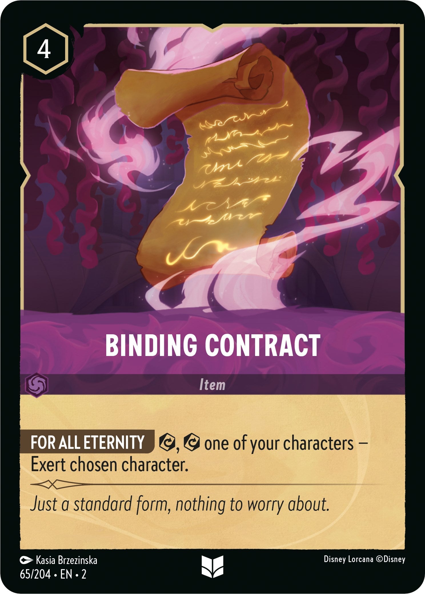 Binding Contract (65/204) [Rise of the Floodborn] | L.A. Mood Comics and Games