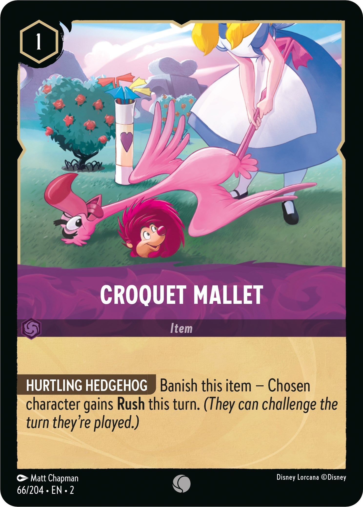 Croquet Mallet (66/204) [Rise of the Floodborn] | L.A. Mood Comics and Games