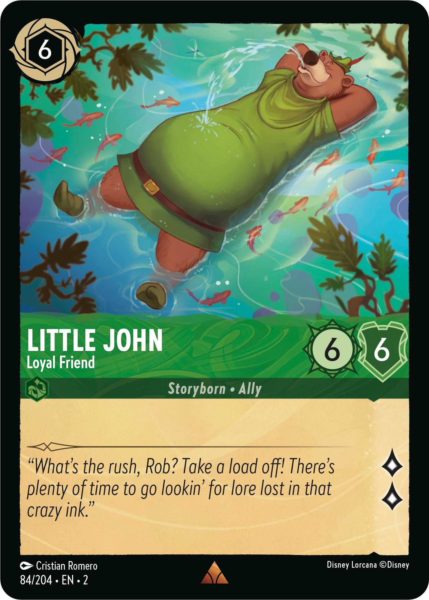 Little John - Loyal Friend (84/204) [Rise of the Floodborn] | L.A. Mood Comics and Games