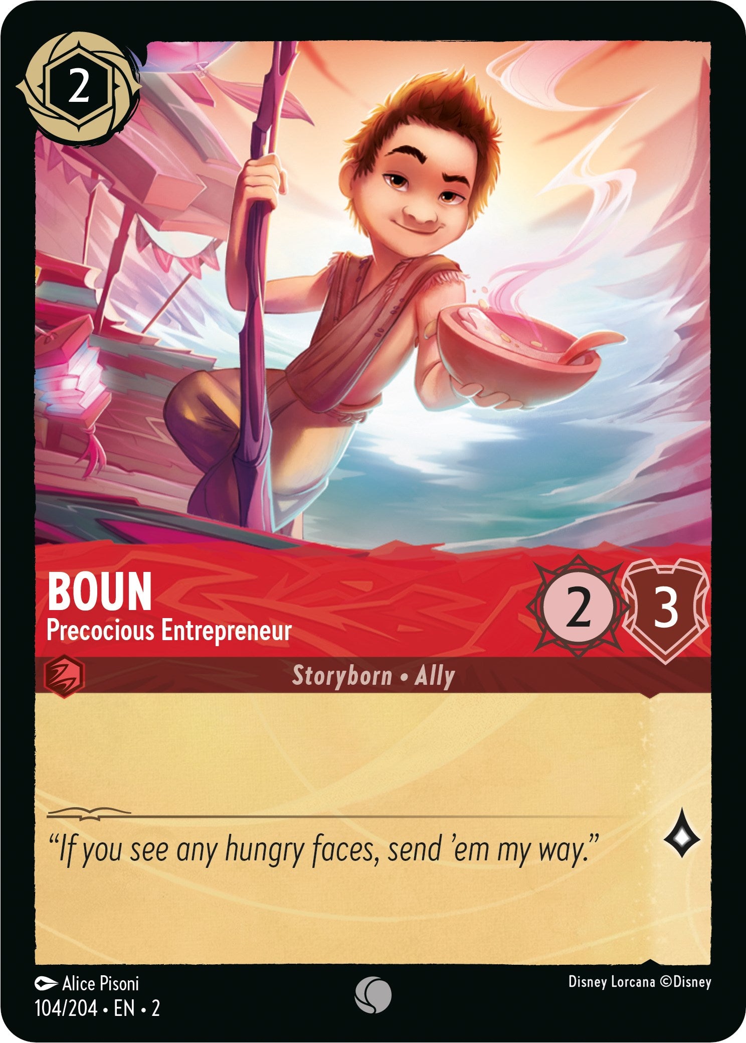 Boun - Precocious Entrepreneur (104/204) [Rise of the Floodborn] | L.A. Mood Comics and Games