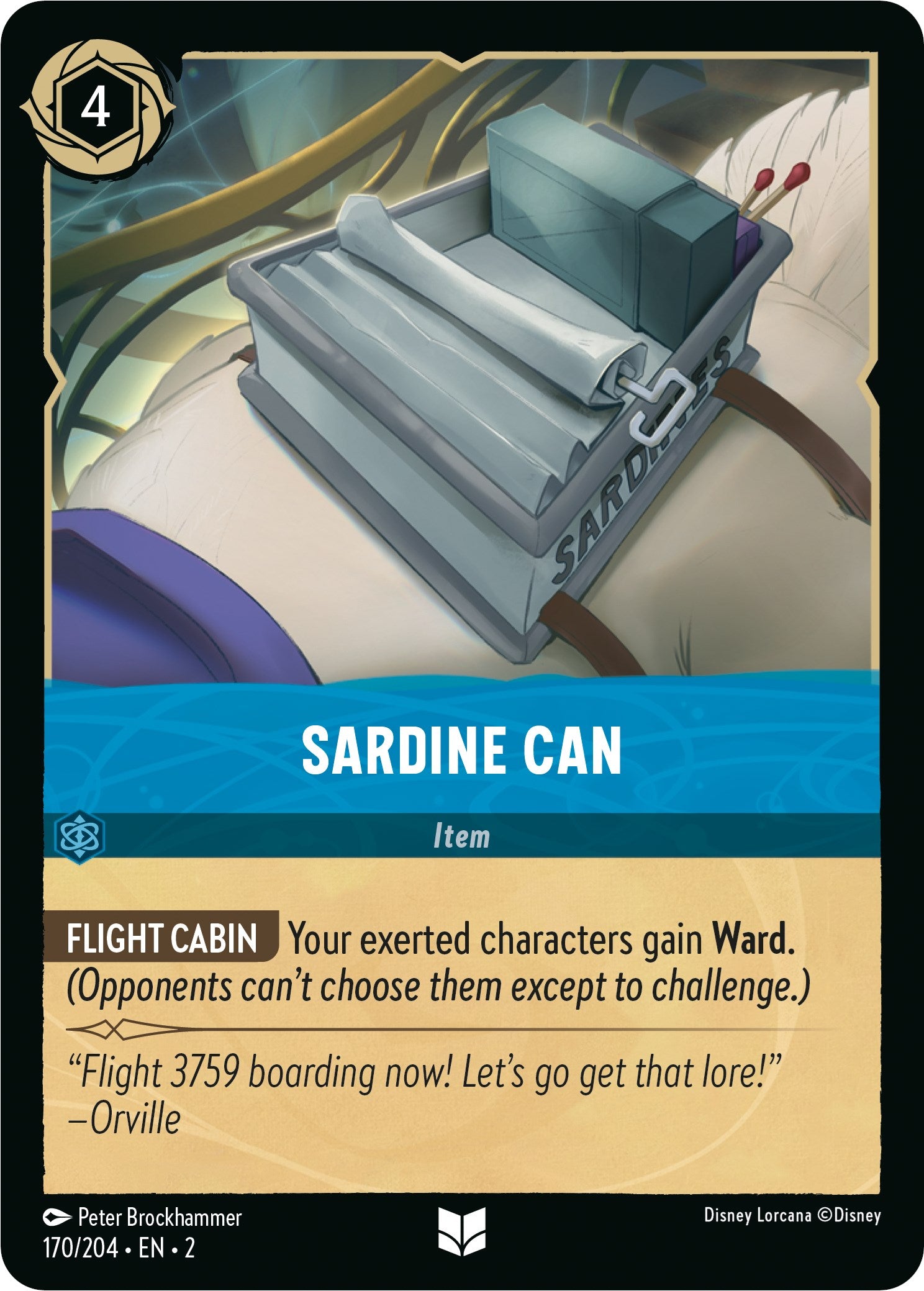 Sardine Can (170/204) [Rise of the Floodborn] | L.A. Mood Comics and Games
