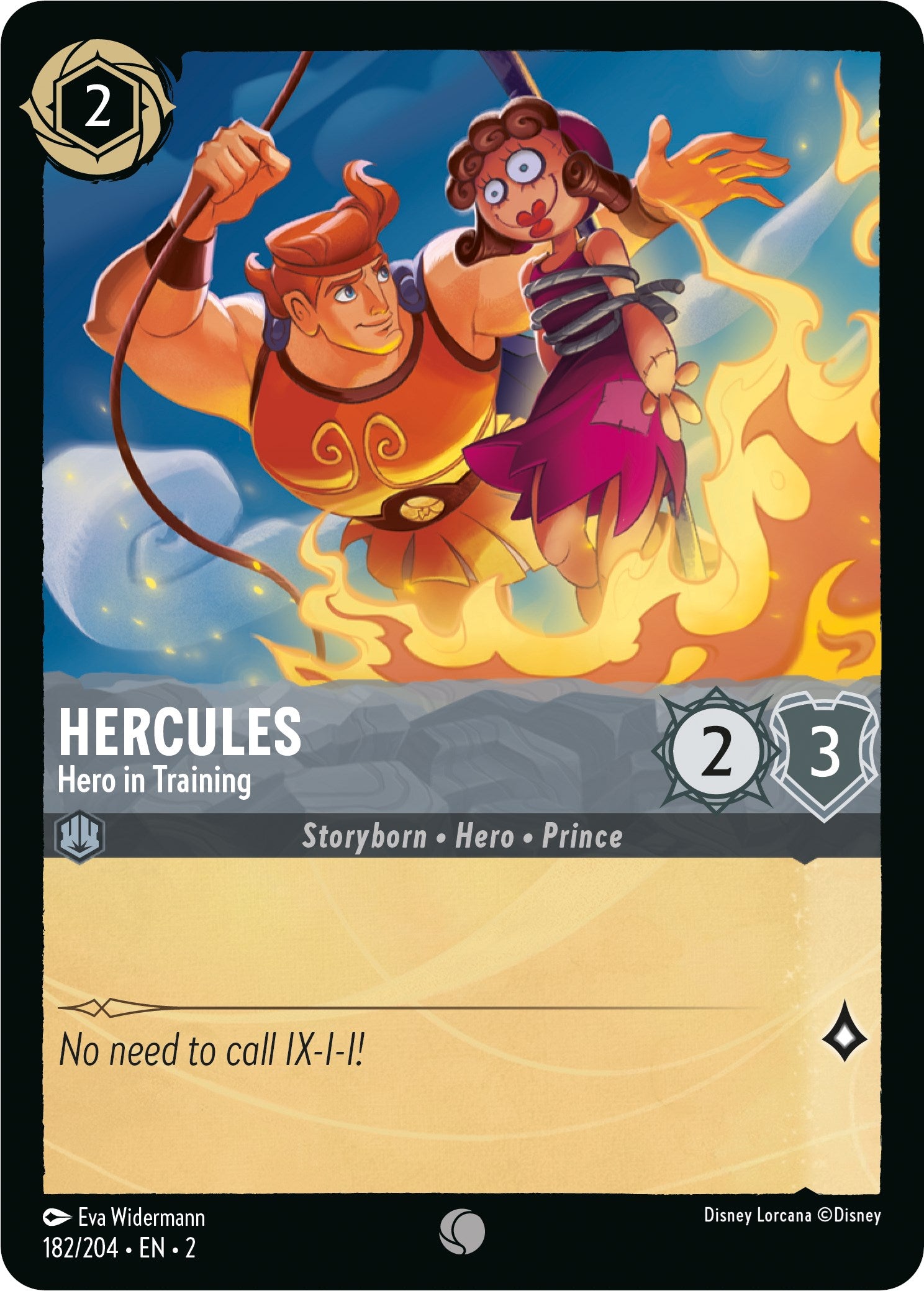 Hercules - Hero in Training (182/204) [Rise of the Floodborn] | L.A. Mood Comics and Games