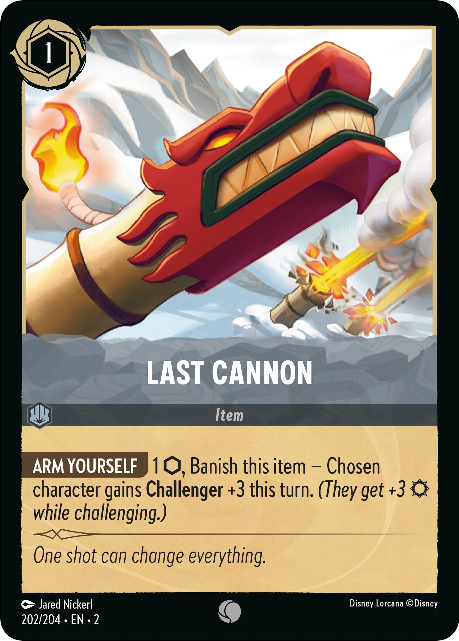 Last Cannon (202/204) [Rise of the Floodborn] | L.A. Mood Comics and Games