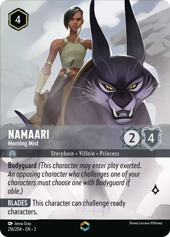Namaari - Morning Mist (Enchanted) (216/204) [Rise of the Floodborn] | L.A. Mood Comics and Games
