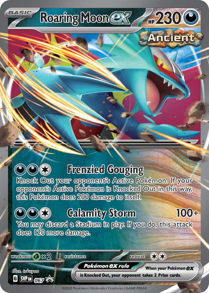 Roaring Moon ex (067) [Scarlet & Violet: Black Star Promos] | L.A. Mood Comics and Games