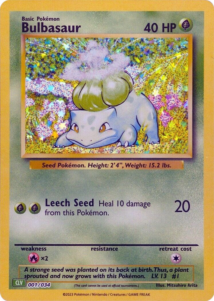 Bulbasaur [Trading Card Game Classic] | L.A. Mood Comics and Games