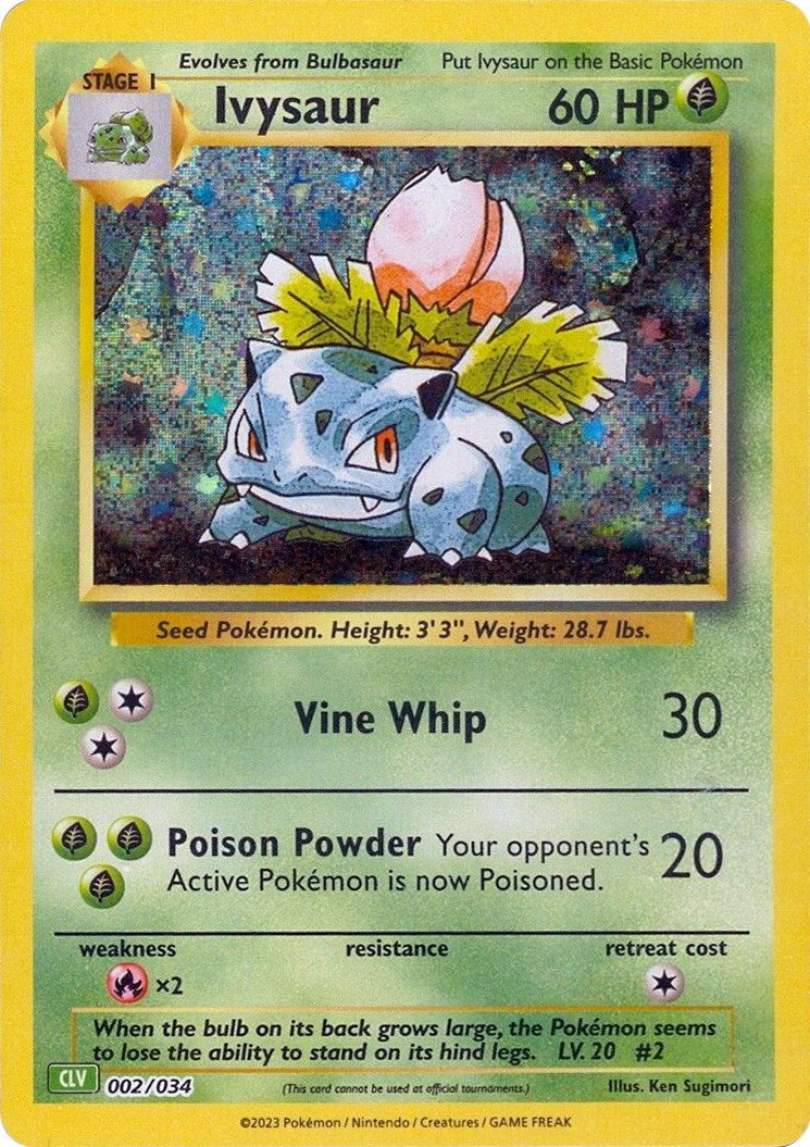 Ivysaur [Trading Card Game Classic] | L.A. Mood Comics and Games