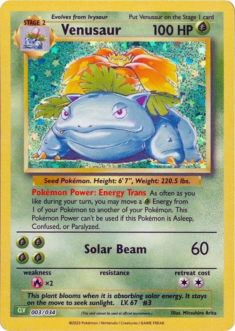 Venusaur [Trading Card Game Classic] | L.A. Mood Comics and Games
