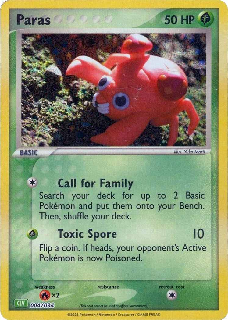 Paras [Trading Card Game Classic] | L.A. Mood Comics and Games