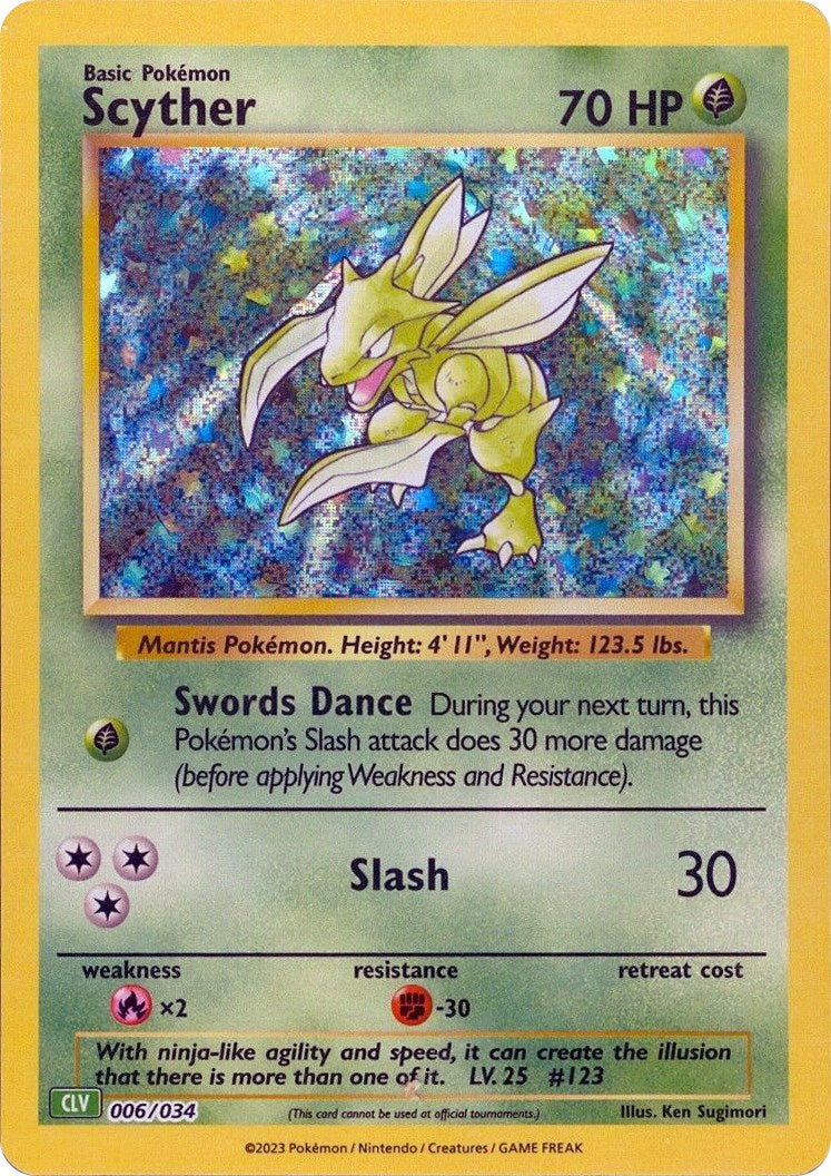 Scyther [Trading Card Game Classic] | L.A. Mood Comics and Games