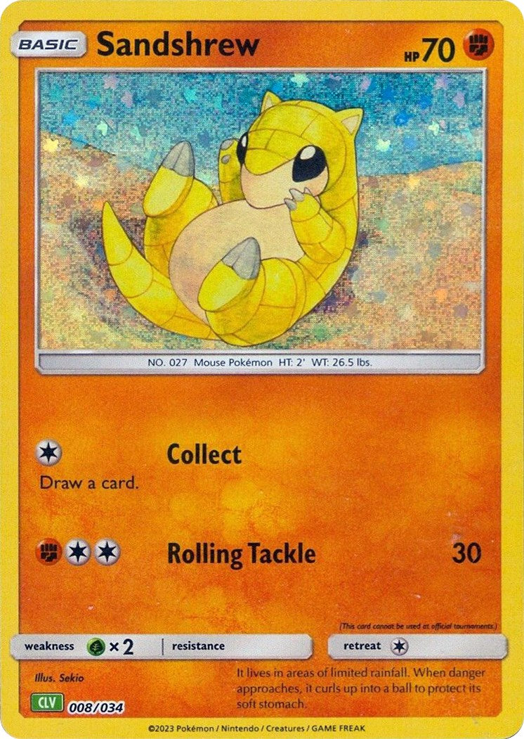 Sandshrew [Trading Card Game Classic] | L.A. Mood Comics and Games