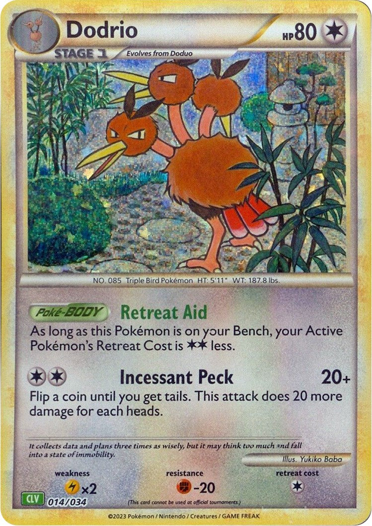 Dodrio [Trading Card Game Classic] | L.A. Mood Comics and Games