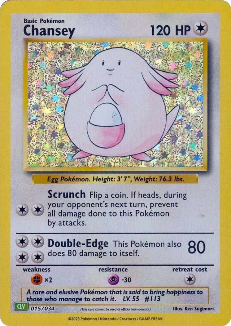 Chansey [Trading Card Game Classic] | L.A. Mood Comics and Games