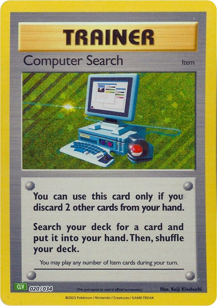 Computer Search (CLV) [Trading Card Game Classic] | L.A. Mood Comics and Games
